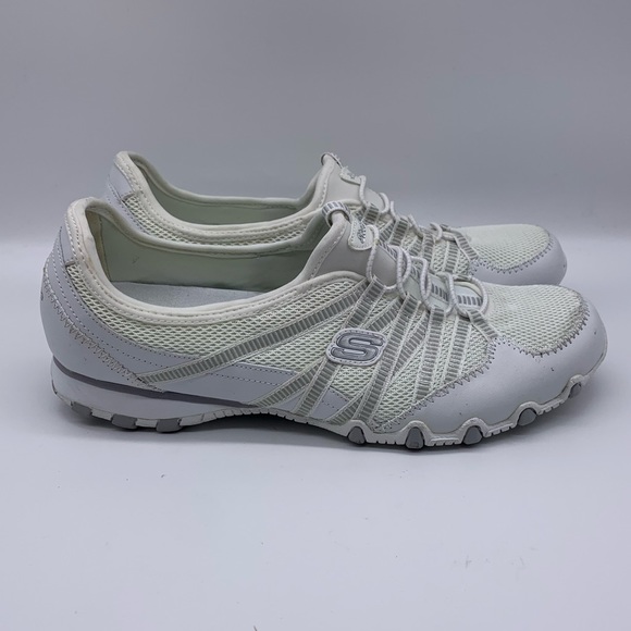 skechers hot ticket white
